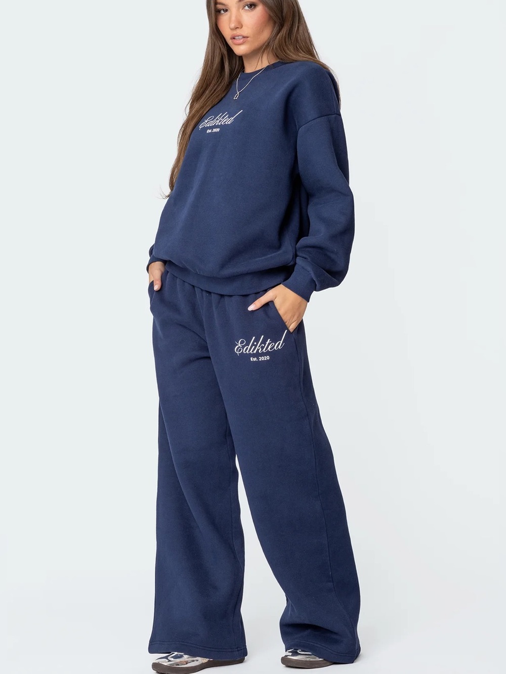 EUC Edikted  Navy Sweatpants XS